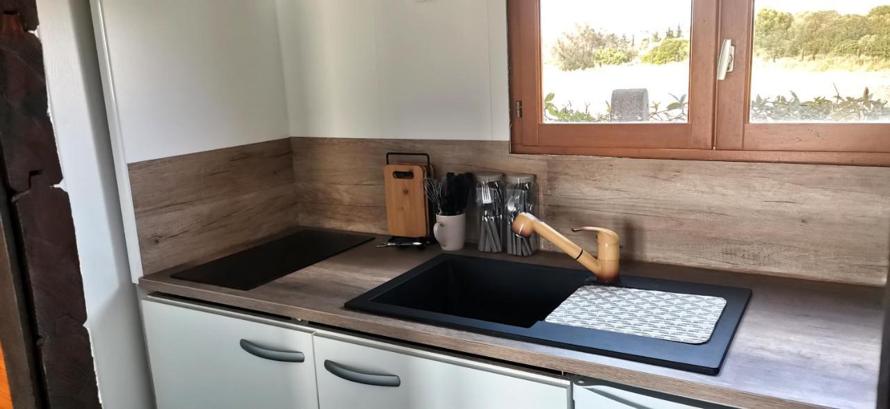 Chalet En Bois "Le Libellule" Sigean Esterno foto